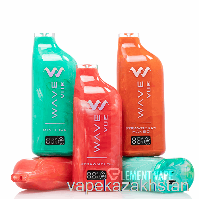 Vape Smoke Wave Vue 10000 Disposable Banana Straw